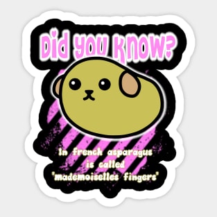 Did you know? 4 Sticker